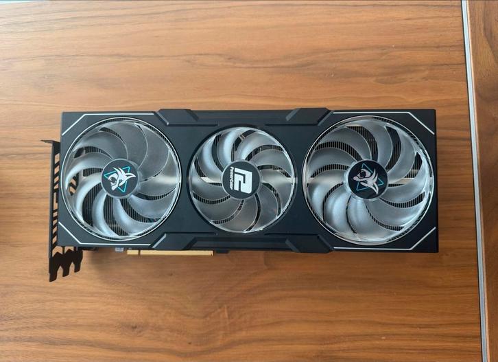 RX 7900 XT 20GB Powercolor + Anti Sag Bracket, Computers en Software, Videokaarten, Zo goed als nieuw, AMD, PCI-Express 4.0, GDDR6