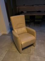 Lederen Relaxfauteuil, Huis en Inrichting, Ophalen, Gebruikt, Leer, Klassiek