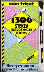 Breien 1300 steken - mon tricot  GERESERVEERD, Ophalen of Verzenden, Gebruikt, Breien of Haken, Patroon of Boek