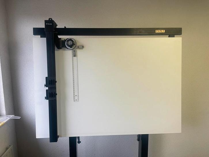 Exact professionele tekentafel met voetpomp, Doe-het-zelf en Verbouw, Tekentafels, Zo goed als nieuw, Ophalen of Verzenden