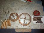 Houtdraadbeitels ed., Doe-het-zelf en Verbouw, Draaibanken, Ophalen, Gebruikt, Onderdeel, Minder dan 500 mm