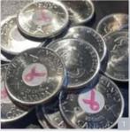 Canada - 40 stuks x 25 cent 2006 - Pink Ribbon - Circulated., Postzegels en Munten, Verzenden, Noord-Amerika, Setje