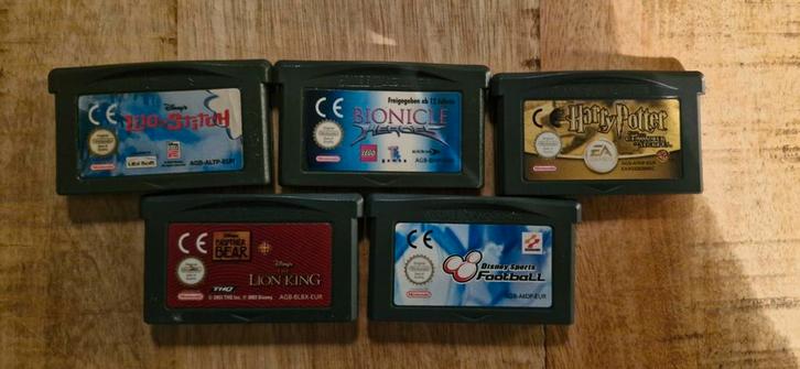 Game Boy Advance Games €4 per stuk, Spelcomputers en Games, Games | Nintendo Game Boy, Gebruikt, Avontuur en Actie, 1 speler, Vanaf 7 jaar