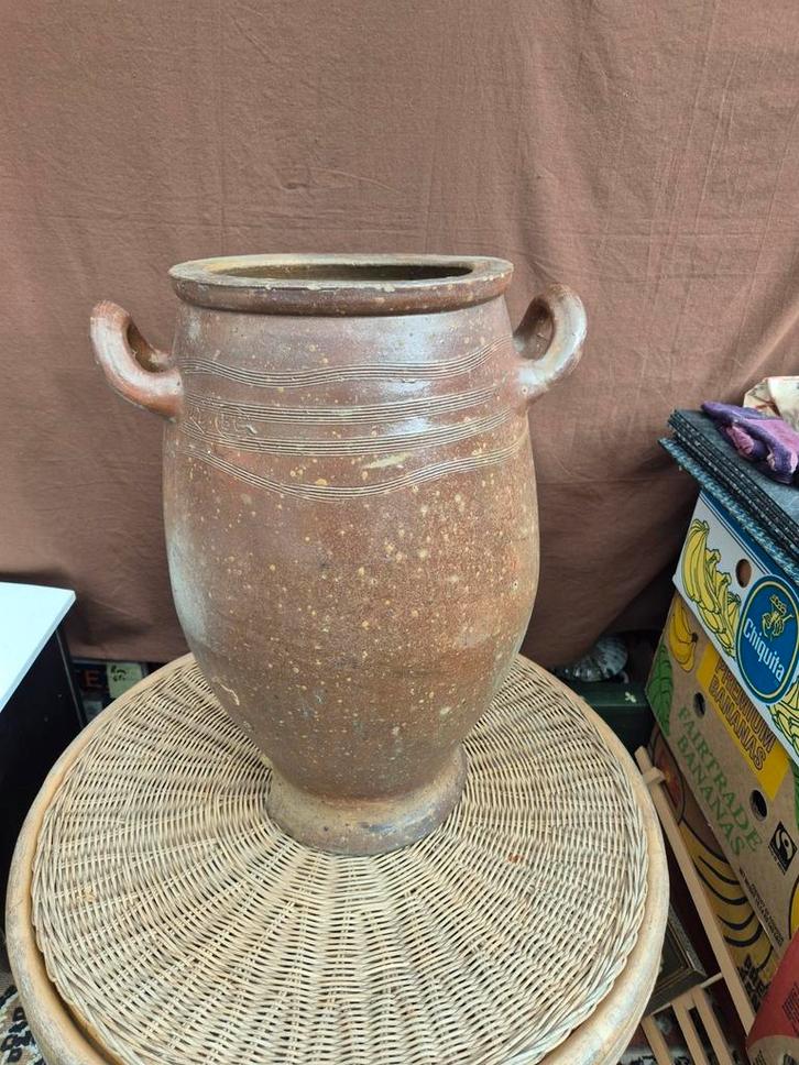 Grote Bruine keulse pot, Antiek en Kunst, Antiek | Keramiek en Aardewerk, Ophalen