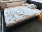 Malm bed (Ikea) 160x200, Gebruikt, Zwart, Tweepersoons, Ophalen of Verzenden