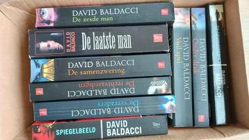 9 boeken david baldacci diverse titels beschikbaar voor biedingen