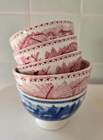 Laitiere SCM en Alpes Boch kommetjes (6 totaal) beschikbaar voor biedingen