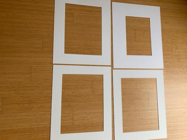 t.k. 12 passe-partouts, diverse afmetingen, Hobby en Vrije tijd, Schilderen, Nieuw, Overige typen, Ophalen of Verzenden