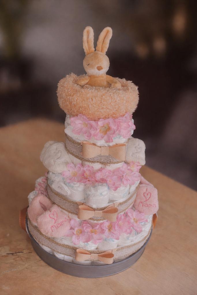 Luiertaart kraamcadeau, Kinderen en Baby's, Kraamcadeaus en Geboorteborden, Zo goed als nieuw, Kraamcadeau, Ophalen of Verzenden