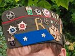 Sovjet USSR Piloten muts met decoraties., Ophalen of Verzenden, Landmacht, Nederland, Helm of Baret