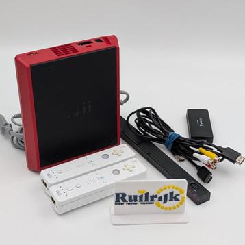 Nintendo Wii mini rood met 2 controllers en HDMI - Zgan beschikbaar voor biedingen