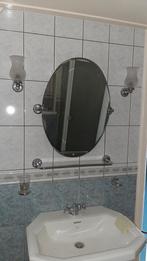 Badkamer toilet handdoekhouder bad spiegel, Ophalen of Verzenden, Gebruikt, Overige typen, Minder dan 100 cm