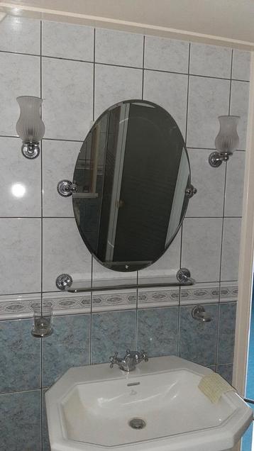 Badkamer toilet handdoekhouder bad spiegel beschikbaar voor biedingen