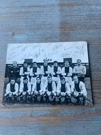 Ajax foto 14 x 10 cm met johan cruijff, Ophalen of Verzenden, Zo goed als nieuw, Ajax