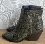 Mace. Groene croco laarsjes. Mt 37., Kleding | Dames, Schoenen, Groen, Lage of Enkellaarzen, Ophalen of Verzenden, Zo goed als nieuw