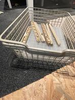 3 IKEA Draadmanden - Perfect voor Opslag!, Ophalen of Verzenden, Gebruikt, Metaal, Minder dan 50 cm