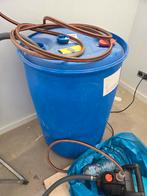 Blauwe kunststof vat - 200 liter, Tuin en Terras, Regentonnen, 150 liter of meer, Ophalen of Verzenden