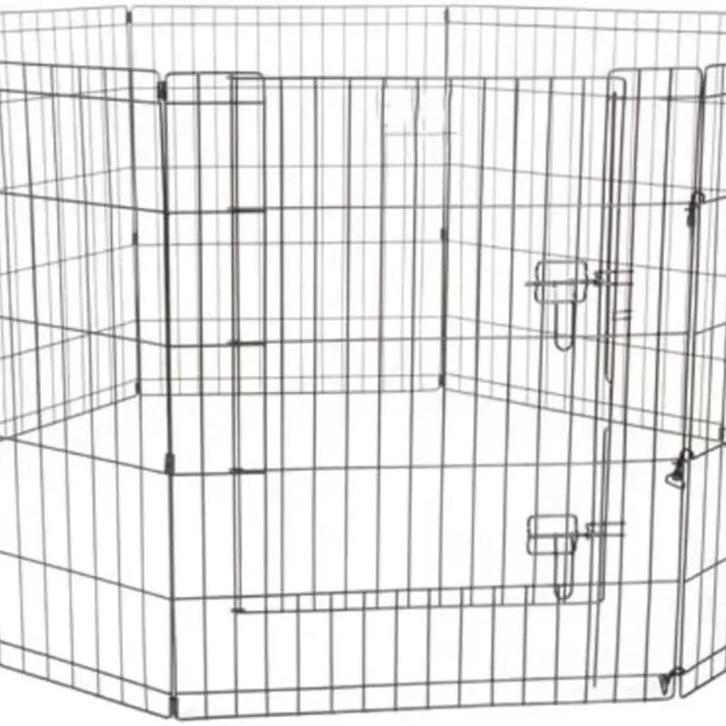 Opvouwbare Box, Hondenomheining / kat, Dieren en Toebehoren, Hondenbenches, Nieuw, Verzenden