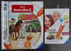 TipToi Op de Boerderij - Interactief Boek, Ophalen of Verzenden, Zo goed als nieuw, Puzzelen, Met geluid