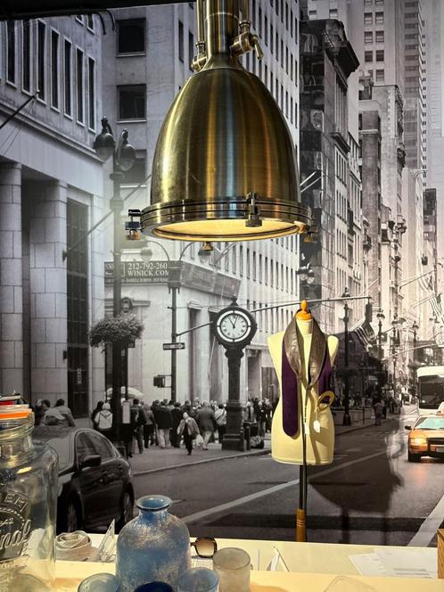 4 stuks Industriële Hanglamp Metaal, Huis en Inrichting, Lampen | Hanglampen, Nieuw, Minder dan 50 cm, Metaal, Ophalen