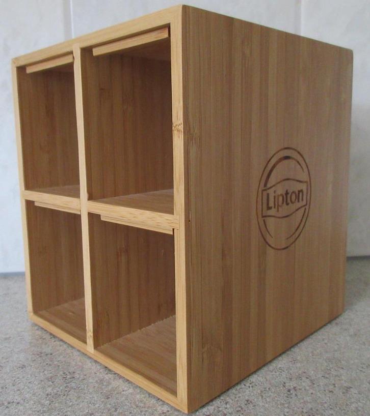 Theekubus / theedoos Lipton, Huis en Inrichting, Keuken | Keukenbenodigdheden, Nieuw, Ophalen of Verzenden