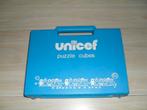 Unicef kubes puzzle 20 blokjes, Ophalen, 500 t/m 1500 stukjes, Gebruikt, Overige typen
