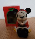 Mickey mouse kerst waxinelichtje beeldje., Verzamelen, Disney, Ophalen of Verzenden, Mickey Mouse, Zo goed als nieuw, Beeldje of Figuurtje