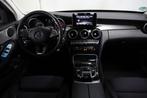 Mercedes-Benz C-Klasse 180 Avantgarde AUT PANODAK LEER CRUIS, Achterwielaandrijving, Gebruikt, Zwart, Leder en Stof
