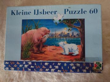 puzzel 60st Kleine IJsbeer beschikbaar voor biedingen