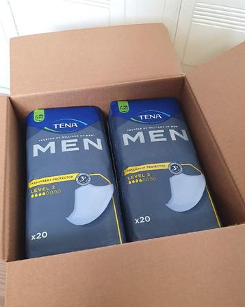 Tena Men Level 2: 6 pakken á 20 stuks, nieuw in doos beschikbaar voor biedingen