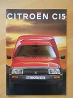 Citroen C15 folder, 1992, Ophalen of Verzenden, Nieuw, Citroën