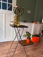 Vintage projector tafel bijzettafel sidetable plantentafel, Huis en Inrichting, Woonaccessoires | Zuilen en Pilaren, Ophalen of Verzenden