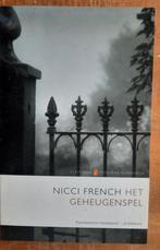 Thriller: Het geheugenspel/ Nicci French, Ophalen of Verzenden, Zo goed als nieuw, Nederland