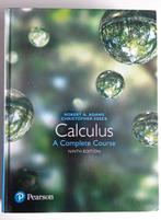 Calculus A Complete Course Ninth Edition, Boeken, Ophalen of Verzenden, Zo goed als nieuw, Natuurwetenschap