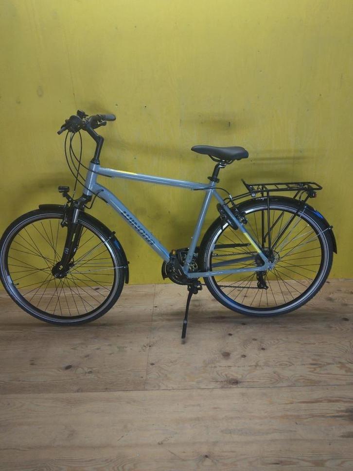 Winora Domingo Heren Zilver 57cm 2024, Fietsen en Brommers, Fietsen | Heren | Herenfietsen, Nieuw, Overige merken, 57 tot 61 cm