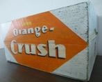 Brocante vintage frisdrank kist/krat/Orange Crush/Amerikaans, Huis en Inrichting, Woonaccessoires | Kisten, Minder dan 50 cm, Minder dan 50 cm