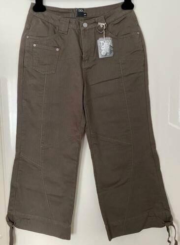 Didi pantalon NIEUW!, Kleding | Dames, Broeken en Pantalons, Nieuw, Maat 36 (S), Bruin, Lang, Ophalen of Verzenden