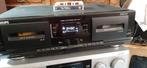 Philips FC781 Dubbel Cassettedeck met Auto Reverse, Ophalen of Verzenden, Dubbel, Philips, Auto-reverse
