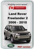 Land Rover Freelander II Workshop manual op DVD in PDF, Auto diversen, Handleidingen en Instructieboekjes, Verzenden