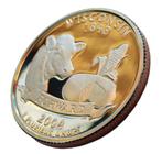 **  2004-S  - USA  -  Quarter State Wisconsin - PR-UC  **, Verzenden, Noord-Amerika, Losse munt