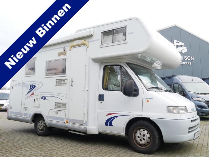 Frankia Compact Class Compacte Alkoof, Stapelbed, Nwe Koelka, Caravans en Kamperen, Campers, Bedrijf, tot en met 4, Fiat, Diesel