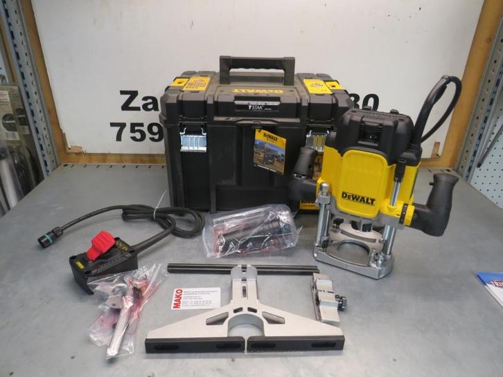 DeWALT DWE627KT-QS Bovenfrees in koffer - 2300W - 12.7mm, Doe-het-zelf en Verbouw, Gereedschap | Handgereedschap, Nieuw, Ophalen of Verzenden