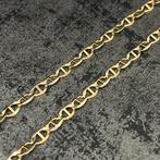 14k gouden ketting massief anker schakel, Sieraden, Tassen en Uiterlijk, Kettingen, Ophalen of Verzenden, Zo goed als nieuw, Goud