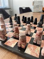 Antiek schaken / dammen spel, Ophalen of Verzenden, Zo goed als nieuw