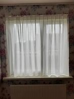 Vitrage 3 x h. 128 x l. 158, Ophalen of Verzenden, Zo goed als nieuw, Wit, 200 cm of meer