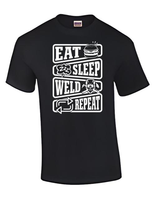 T Shirt Welder, Kleding | Heren, T-shirts, Nieuw, Maat 56/58 (XL), Zwart, Ophalen of Verzenden