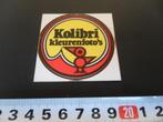 sticker KOLIBRI kleurenfoto's, Ophalen, Zo goed als nieuw, Bedrijf of Vereniging