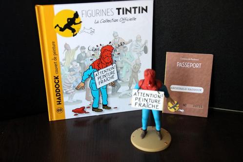Moulinsart figurine n 69 Haddock verf Tintin Hergé Kuifje, Verzamelen, Stripfiguren, Zo goed als nieuw, Beeldje of Figuurtje, Kuifje