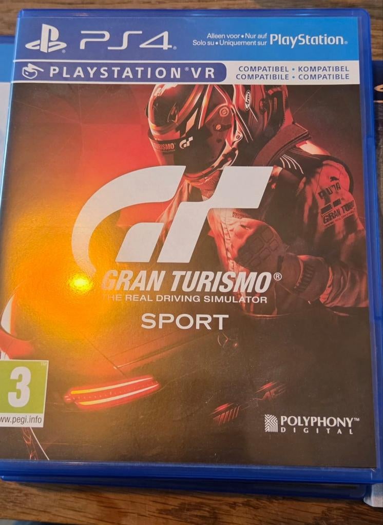 Gran Turismo Sport - PS4 Racegame, Online, 1 speler, Racen en Vliegen, Virtual Reality