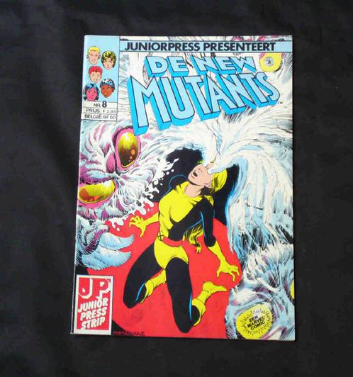 Jaren 80, Marvel Comics; The New Mutants No 8, Boeken, Strips | Comics, Zo goed als nieuw, Eén comic, Amerika, Ophalen